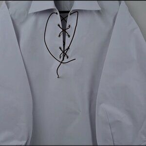 Mens Summer Cotton  Shirt White men Shirt  Perfect for All season SIZE Medium